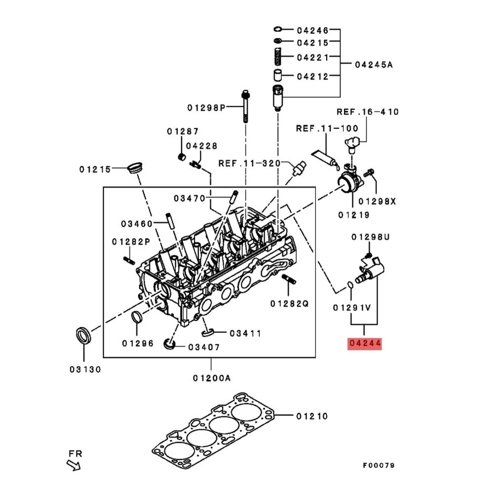 1 Piece K5T45591 MN137240 Car Oil Control Valve For-Mitsubishi Outlander Galant 2001-2012 4G69