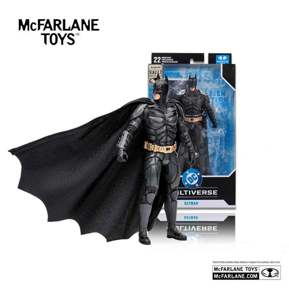 Mcfarlane Toys DC Multiverse Batman O Cavaleiro das Trevas Boneco de Ação de 7 polegadas Skydive Mcfarlane Vault Model Kit de Garagem