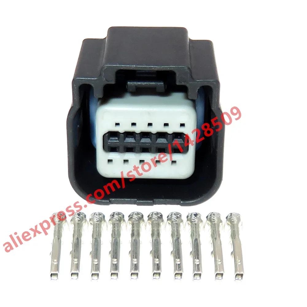 1 Set 10 Pin Auto Waterproof Cable Socket Automobile Engine Radar Electric Wiring Connector For Cadillac 13569289