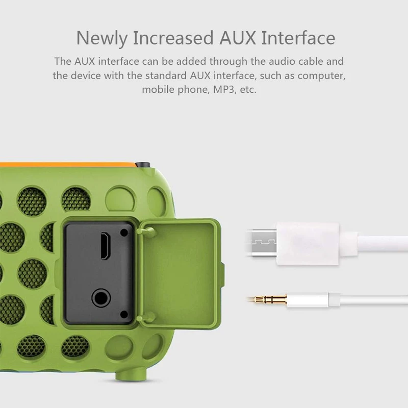 2022 New Products Solar Energy Speaker Hifi Stereo Hands Free Blue Tooth 4.0 Wireless Ipx 5 Waterproof Speaker With Flashlight