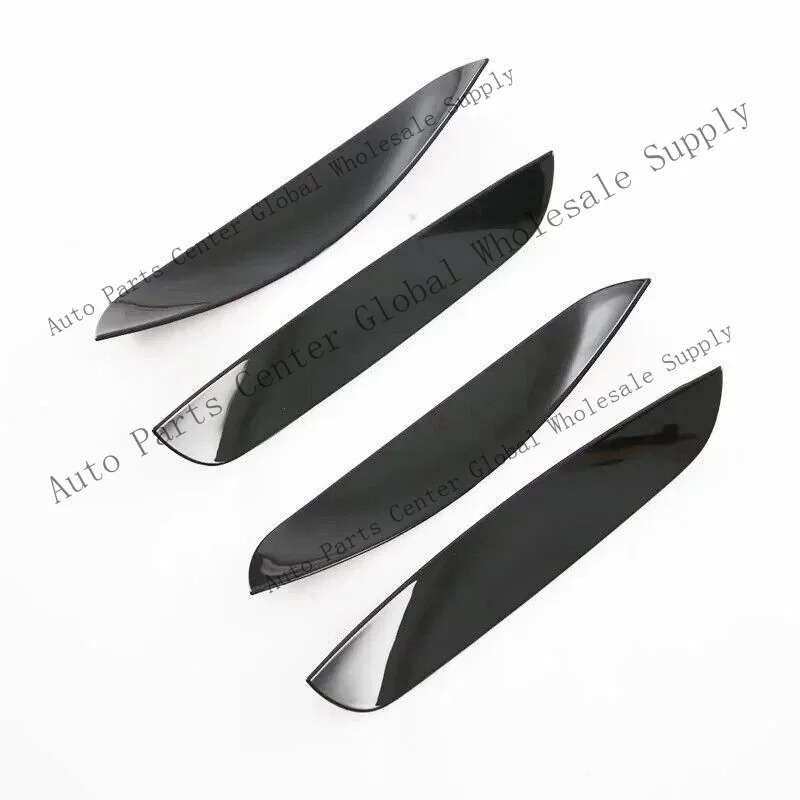L+ Glossy Black Side Door Handle Bowl Cover Trim for BMW 5 series 530i 520i 2024