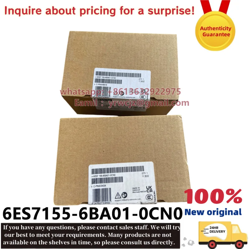 6ES7155-6BA01-0CN0 Siemens SIMATIC ET200SP IM155-6DP HF PROFIBUS interface module，100% brand new original available in stock