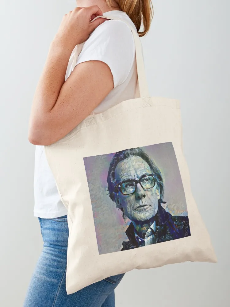 

Bill Nighy Portrait Tote Bag tote bag men's shopping bag tote canvas canvas shopping