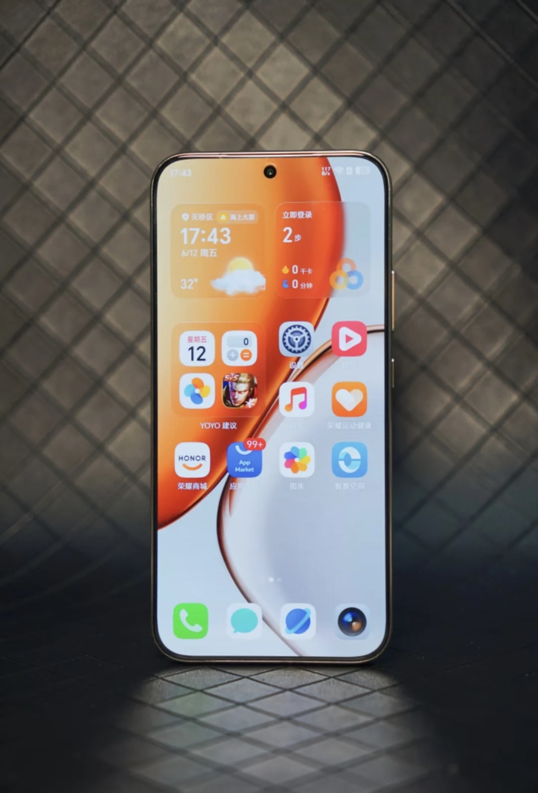 China Version Honor X80 Pro Max 8G RAM 256GB ROM Snapdragon6 Gen5 6.8inch LTPS AMOLED 120Hz 11000Mah 90W 50MP NFC OTA Google
