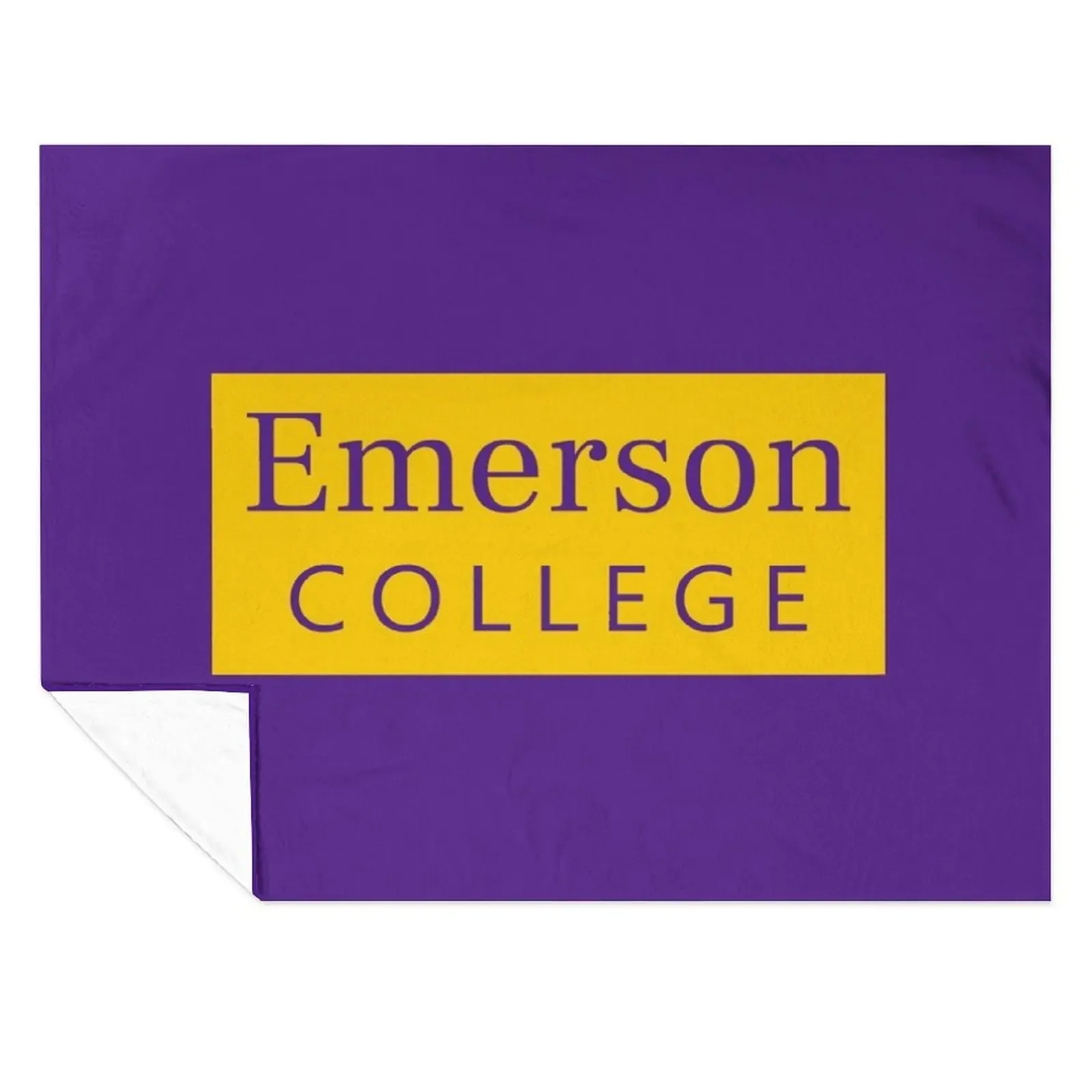 

Emerson College Throw Blanket Heavy Beach Sofa Throw bed plaid Blankets