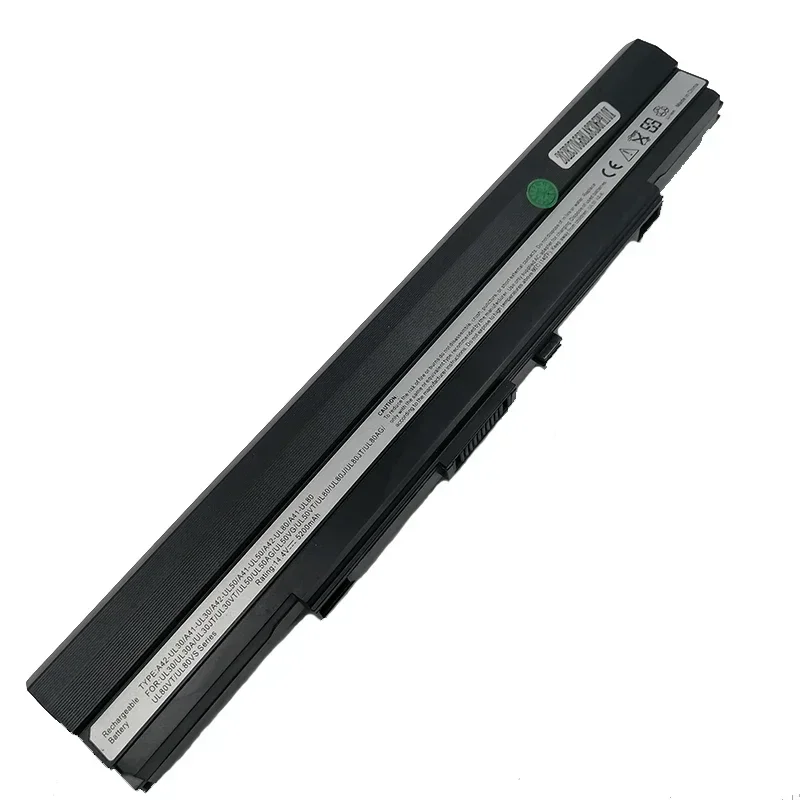 9600mAh Battery for Asus U53F U53J U53JC U52F U43F U43J U43JC U33JC U33J UL80Vt UL50Vt UL30 UL50 UL80 A42-UL30 A42-UL50