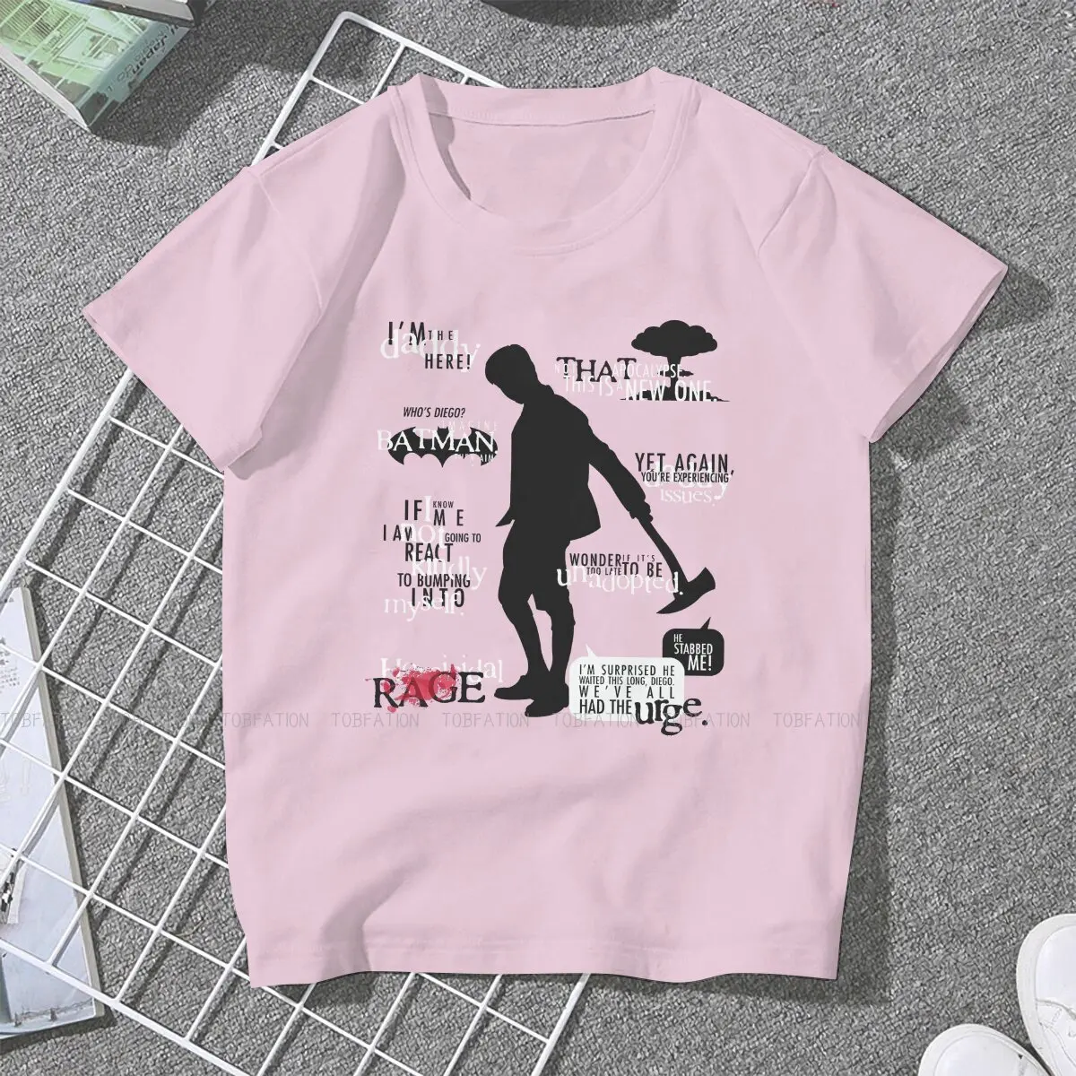 Five  5XL TShirt The Umbrella Academy Reginald Hargreeves Luther Creative Comfortable T Shirt Female Tee Special Gift Clothes