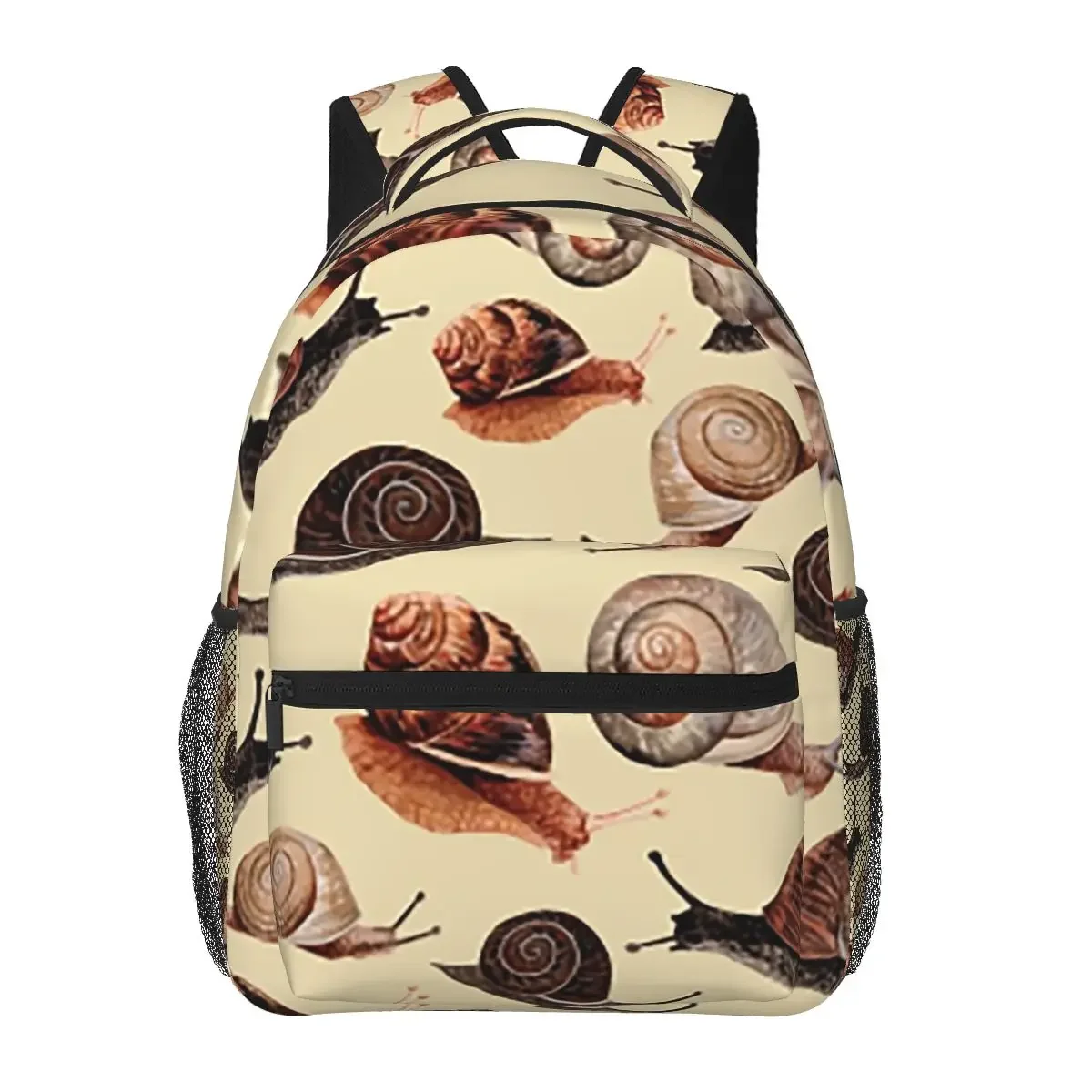 

A Slew Of Snails Backpacks Boys Girls Bookbag Students School Bags Cartoon Travel Rucksack Shoulder Bag Large Capacity