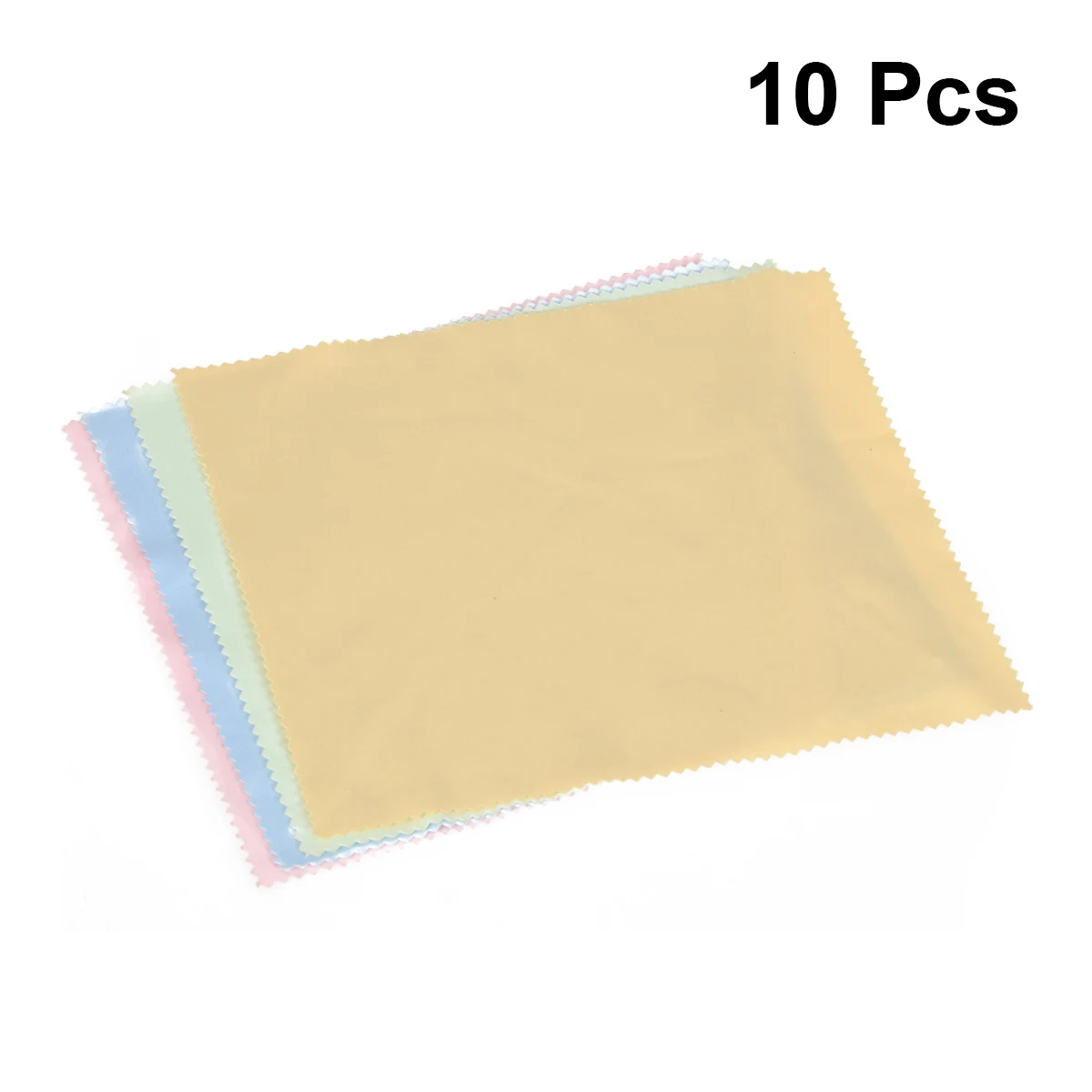 

10pcs Microfiber Cleaning Cloth Scratch-free Screen Cloth for Phone LCD Tablets Dust Oil Removal Reusable Durability