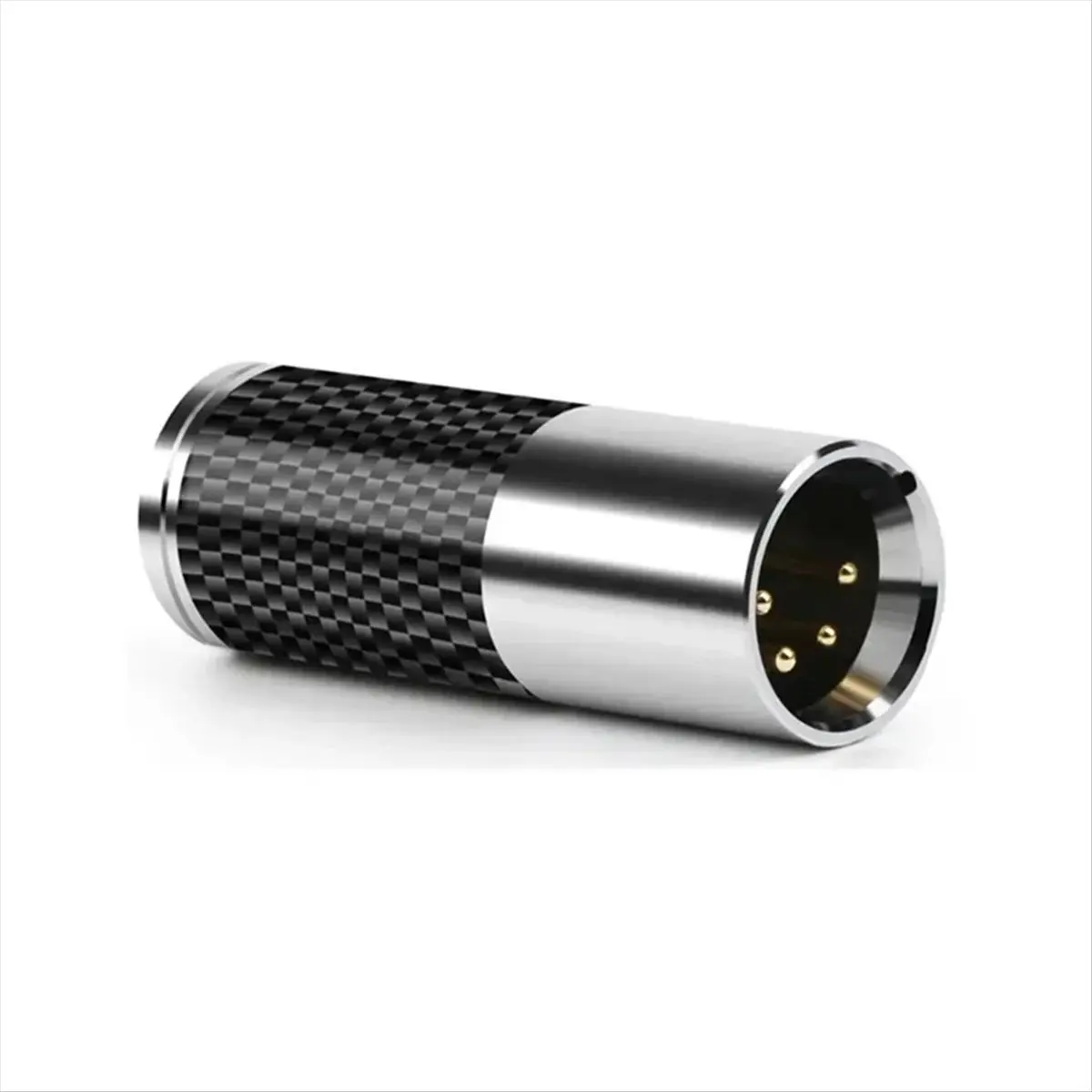 A77K DAC Decoder 4 Pin XLR Connector to 3.5 2.5 4.4 mm Jack Plug Audio Adapter Male Female Converter Carbon Fiber Shell 4.4mm