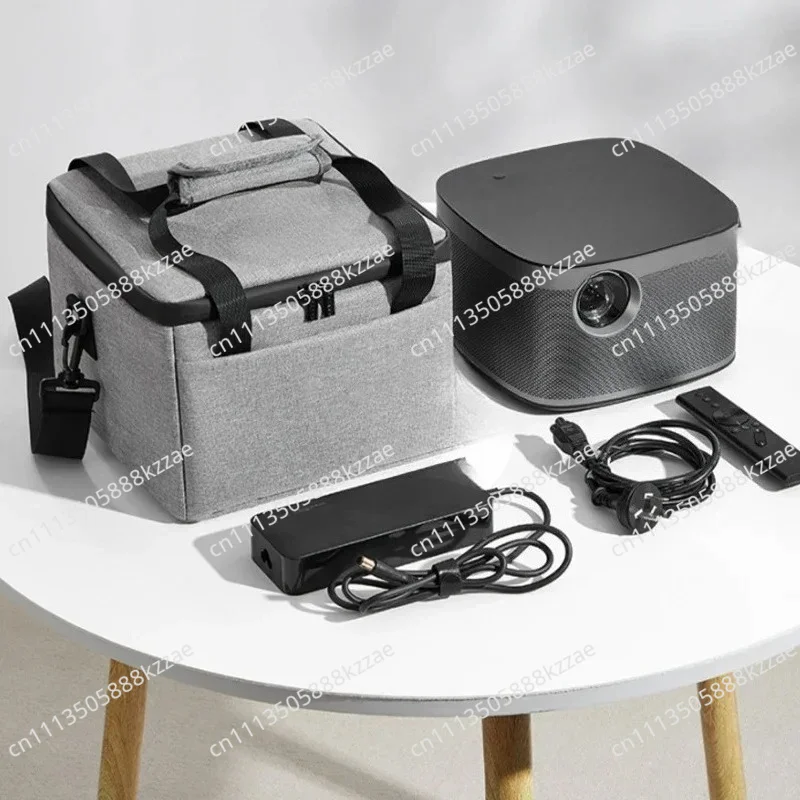 Universal Carrying Bag Portable Grey Projector Storage Bag Case Travel Storage Organizer for Projectors and Accessories