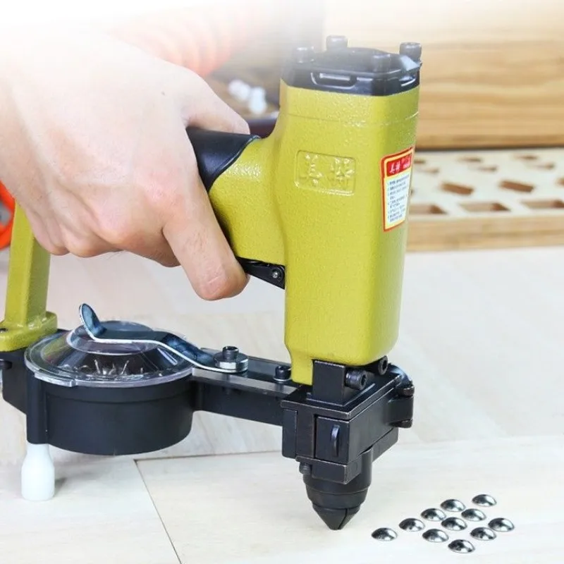 

Pneumatic Pins Stapler Automatic feeding Air nailer gun Furniture wood tool for Make sofa / furniture deco ZN-12S