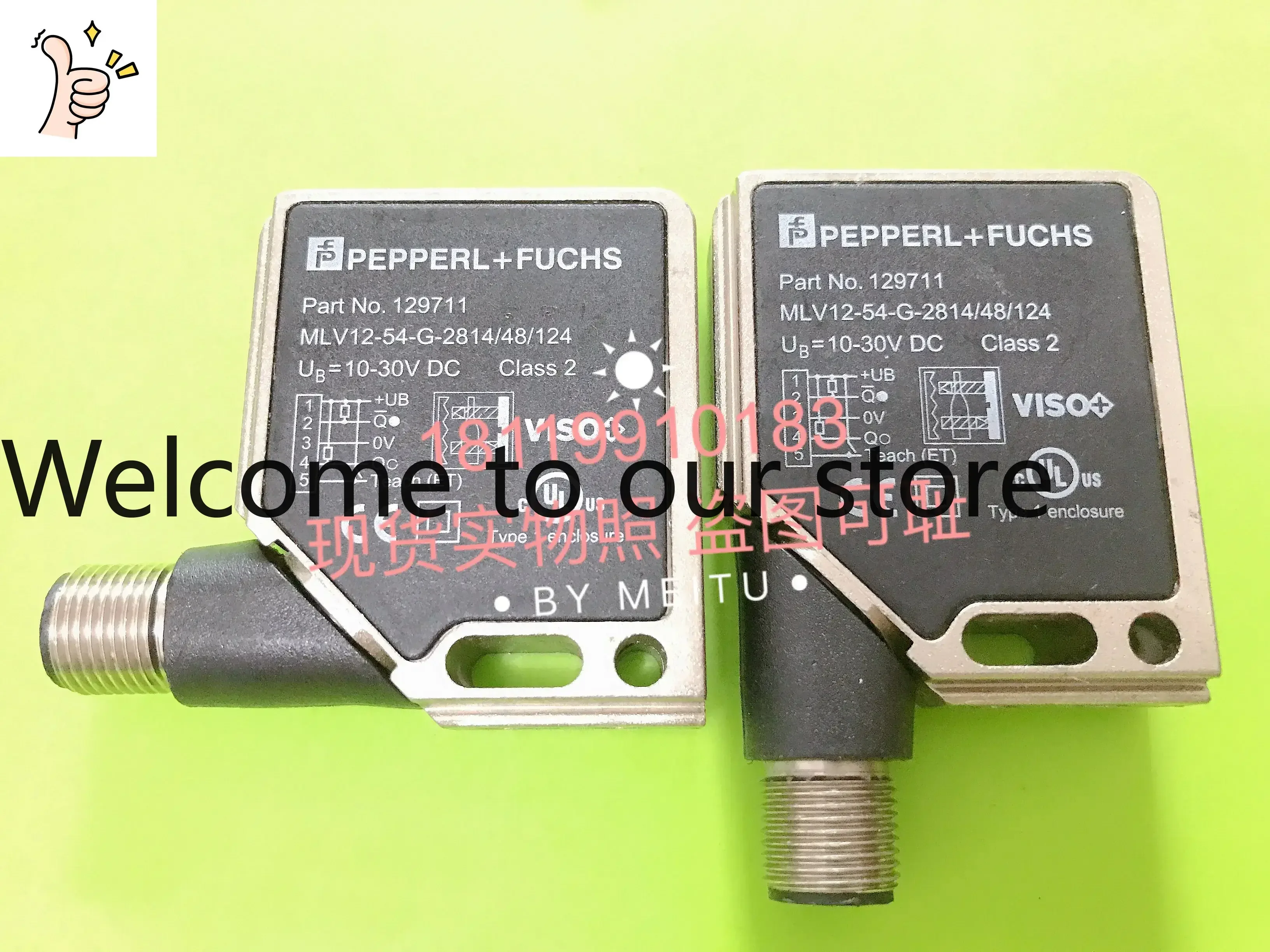 2026 Beijiafu P+F Photoelectric Switch MLV12-54-G-2814/48/124 129711 In Stock