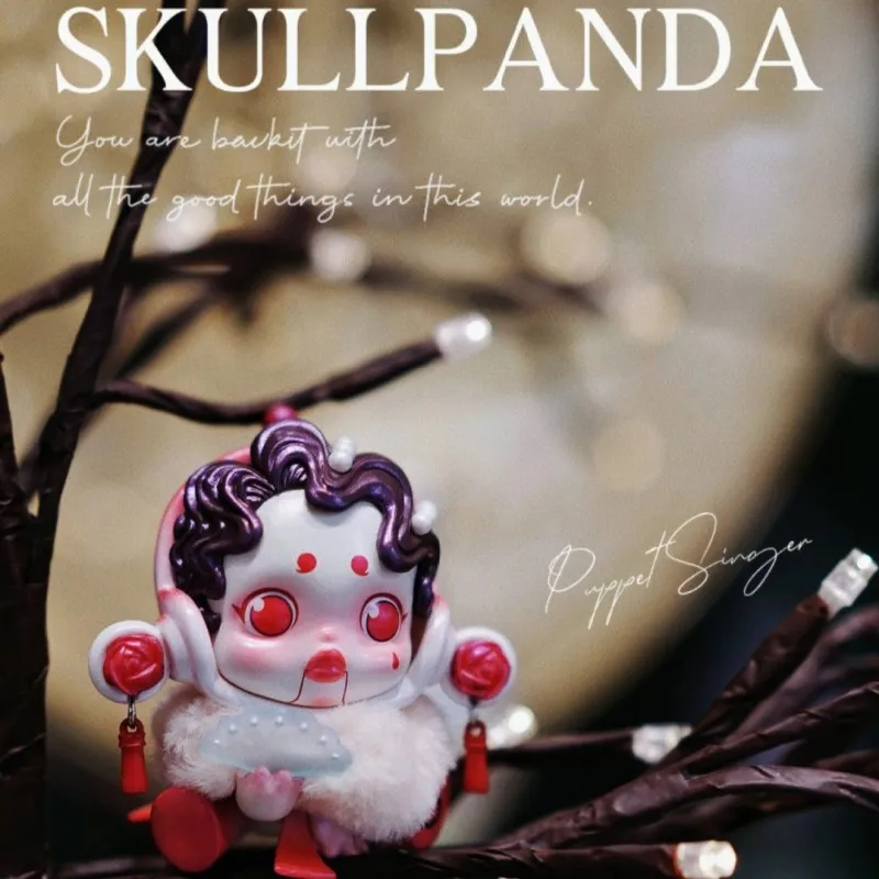 

Original Skullpanda City of Night Series Blind Box Guess Bag Mystery Box Toys Doll Cute Anime Figure Ornaments Gift Collection