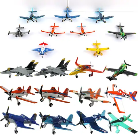 Planes Dust Crophopper Ishani‌ Skipper Dottie Ehsani Classic Metal Diecast Fighter Aircraft Model Peripheral oys Birthday Gifts