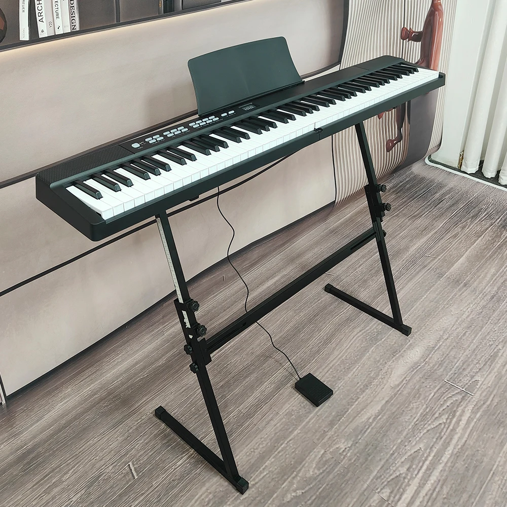 

88-key Standard Keyboard Foldable Piano Folding Digital Piano Portable Blue-tooth 3001