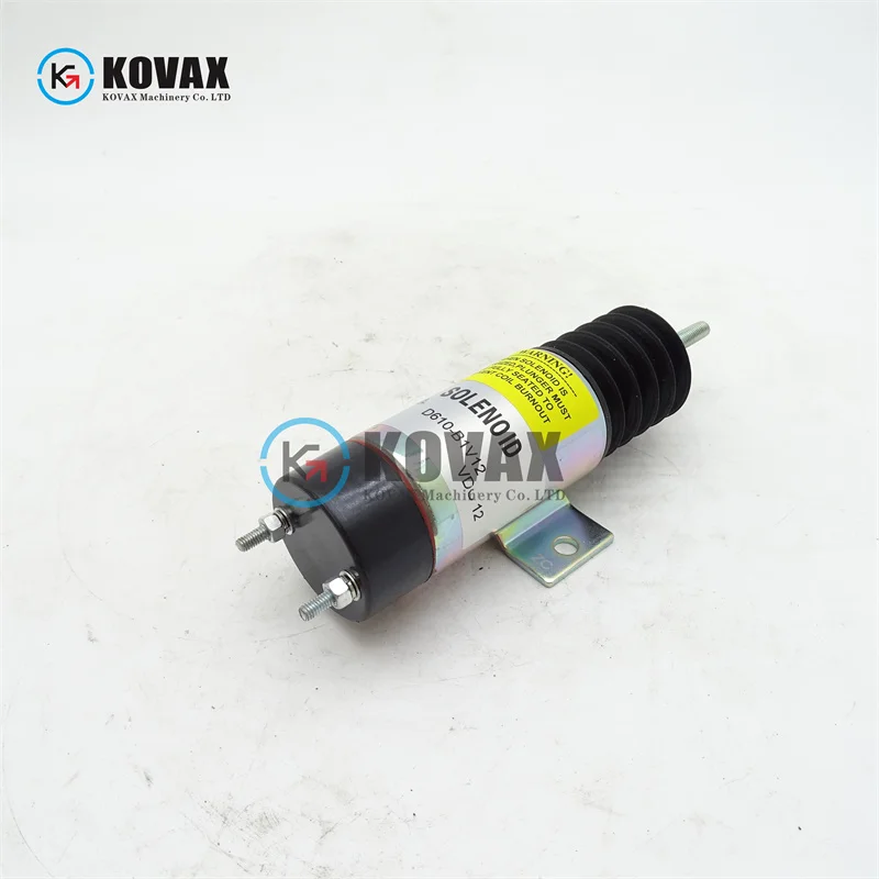 

B610-B1V12 12V Turn off solenoid valve For Engine Excavator Parts