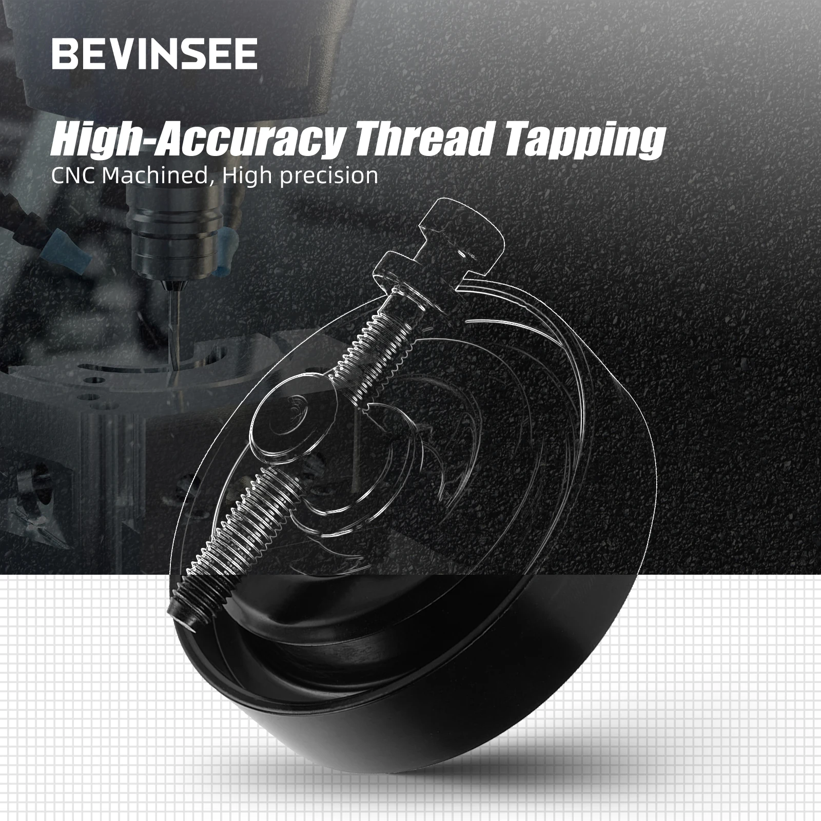 BEVINSEE Steel Belt Tensioner Pulley for Hyundai Accent Elantra Tiburon for Kia Rio Rio5 Spectra Soul 97834-29010