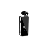 R11 PK K55 Wireless Bluetooth Earphones Collar style Business V5.4 Call/Music 20H Vibration Reminder Call Number Reporting