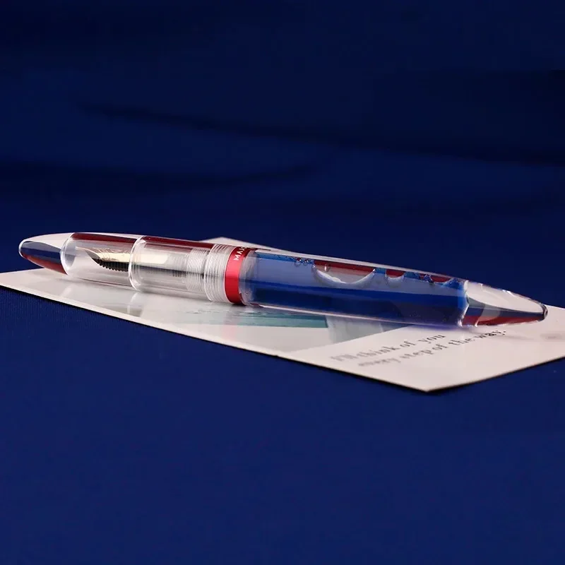 

Majohn M2 Large Capacity Demonstrate Fountain Pen With Dropper Visable Ink Transparent Pens For Writing School Office Supplies