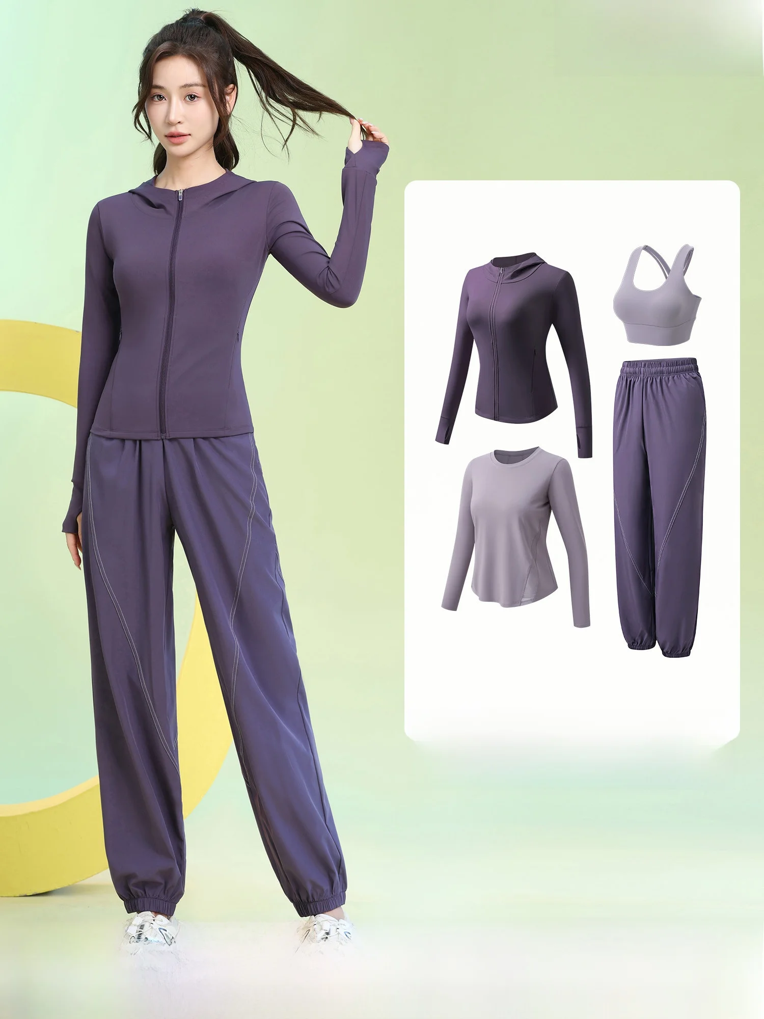 women's-fitn-training-clothing-long-sve-qui-dry-running-sport-set-zipper-open-cardigan-yoga-outerwear-breathable