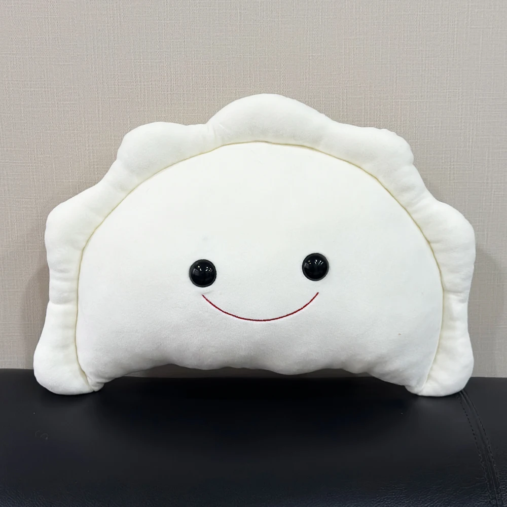 Hot Sale Kawaii Pierogi Plush Funny Fried Food Dumpling Plushie Stuffed Toys Soft Hugging Gifts for Kids ﻿