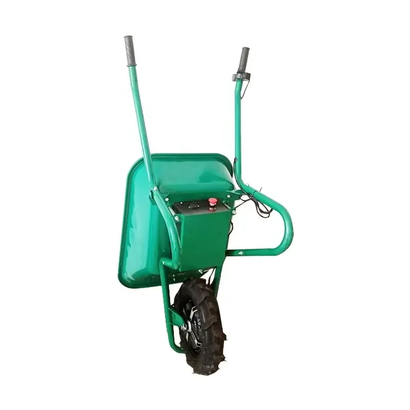 Agricultural Equipment Wheel Trolley Electric Single Wheel Cart for Farm Use Heavy Duty Portable Hand Truck Garden Tool