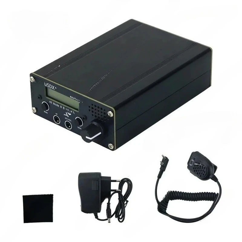 HamGeek USDX+ 3W-5W QRP SSB/CW HF Transceiver 8-Band SDR Transceiver Upgraded Version of USDX + Power Adapter