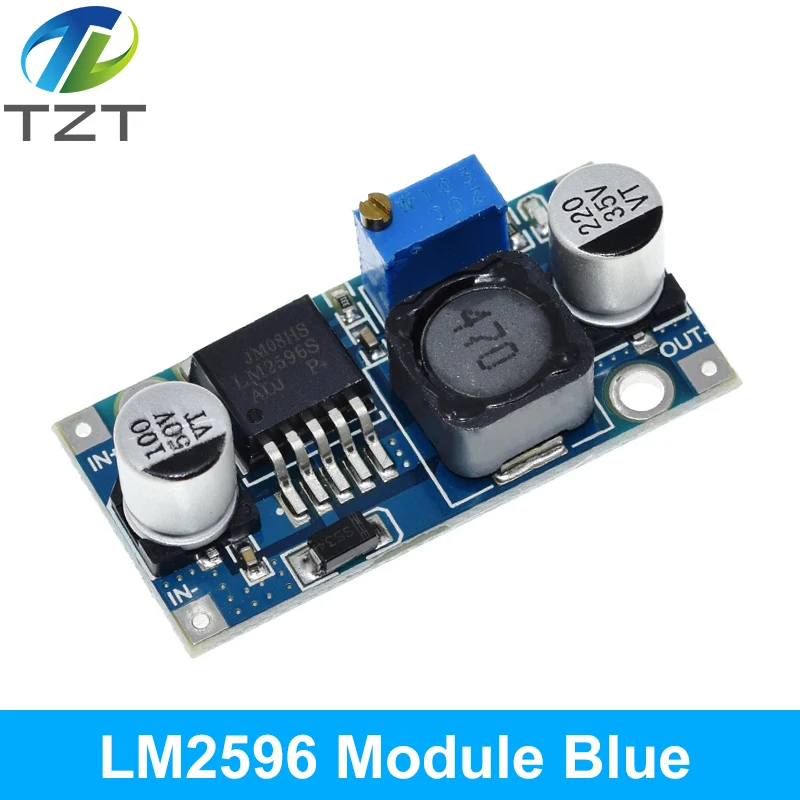 LM2596s DC-DC Step-down Power Supply Module 3A Adjustable Step-down Module LM2596 Voltage Regulator 24V 12V 5V 3V