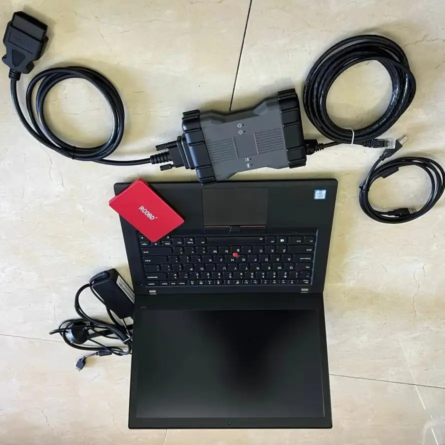 

MB Star C6 DOIP Поддержка WIFI V03.2025 Новейшее программное обеспечение 512 ГБ SSD T470 Ноутбук i5 16 ГБ Мультиплексор Vci Диагностический инструмент SD Connect