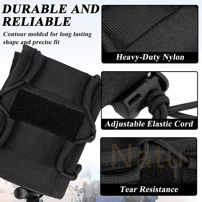 Tactical Molle Handcuff Holster Pouch per Duty Belt Case F Asp incernierato/catena/pieghevole rigido porta manette accessori della polizia  18
