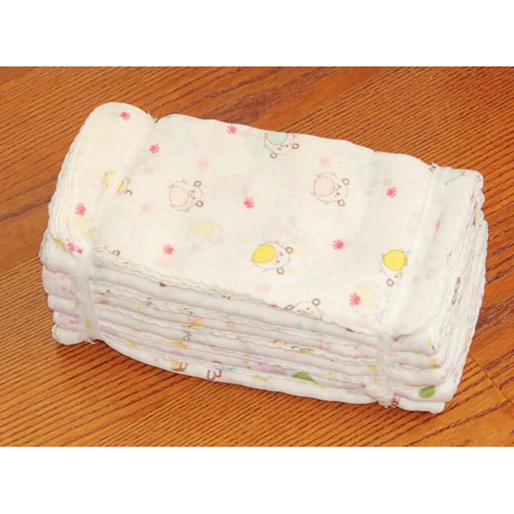 1 pièces bébé 31x31cm coton gaze salive serviette florale carré doux absorbant visage lavage tissu bavoirs serviette bébé bavoirs carré écharpe