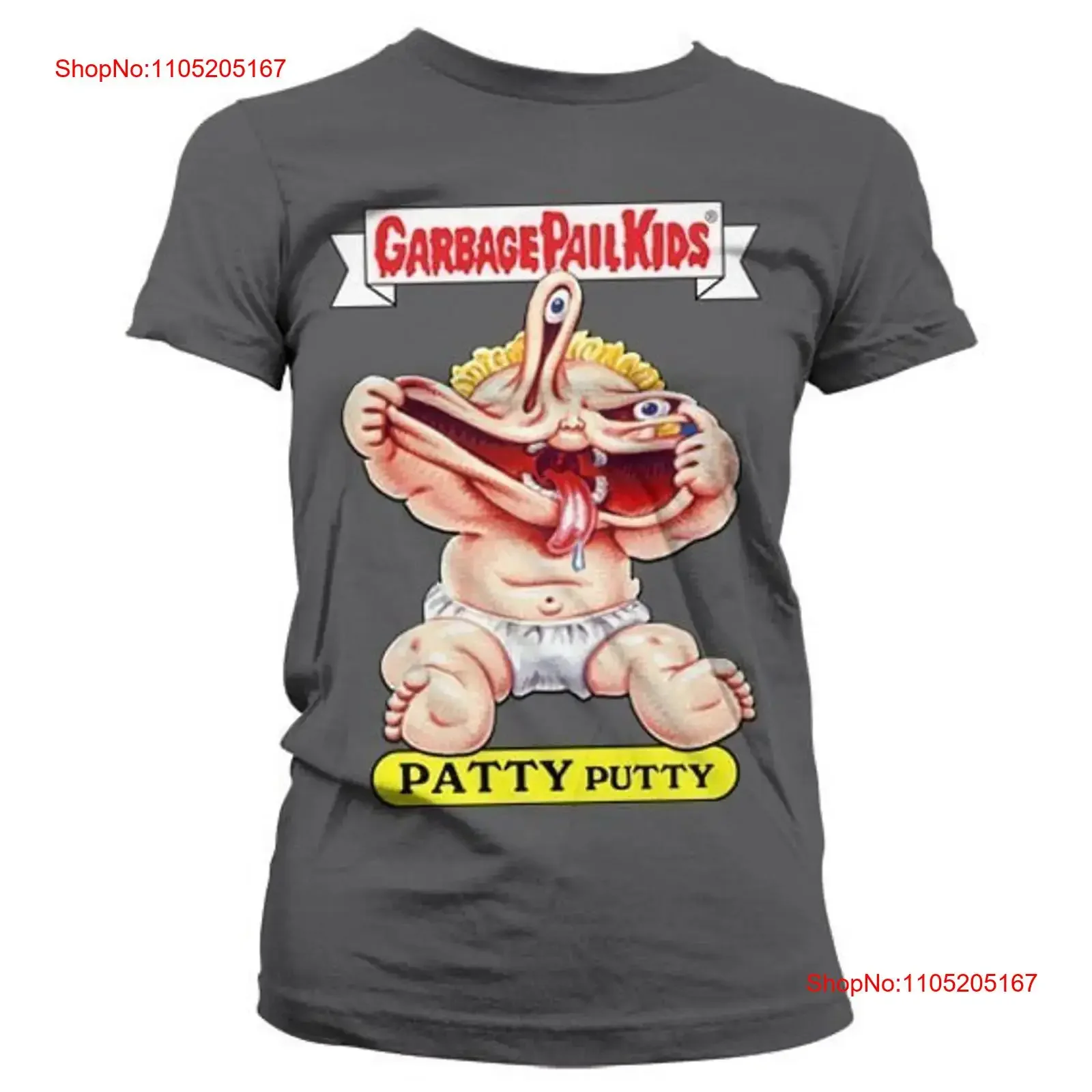 Officially Licensed Garbage Pail Kids Patty Putty Women T Shirt vintage Washed graphic streetwear Casual Soft Breathable