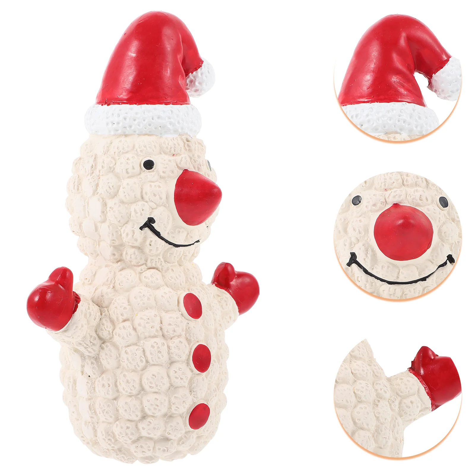 Snowman Dog Toy Pet Latex Toys Stuffed Interesting Chewing Sound Puppy Emulsion