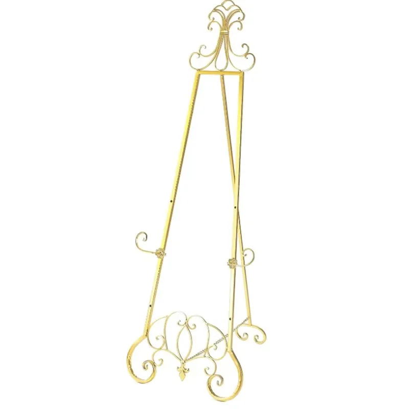 

Винтажный золотой элегантный узор, большой космический стоячий постер, витрина, подставка для телевизора, мольберт