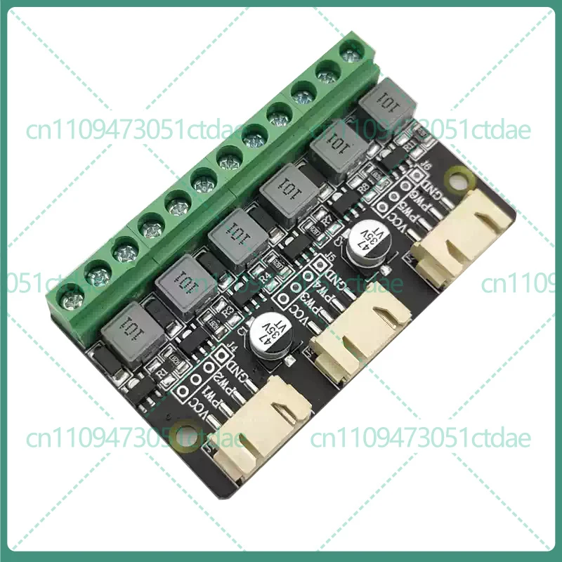 For PT4115 6-Channel 1-10S LED Constant Current Driver Module Adjustable Output