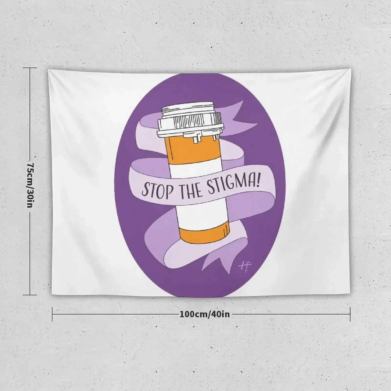 Stop the Stigma Tapestry Home And Comfort Decor Wall Decoration Room Decorator Tapestry