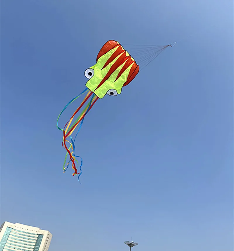 Gratis verzending octopus kite outdoor speelgoed kite flygen erwachsene vliegende kite kite kite kite professionele parachute hoka