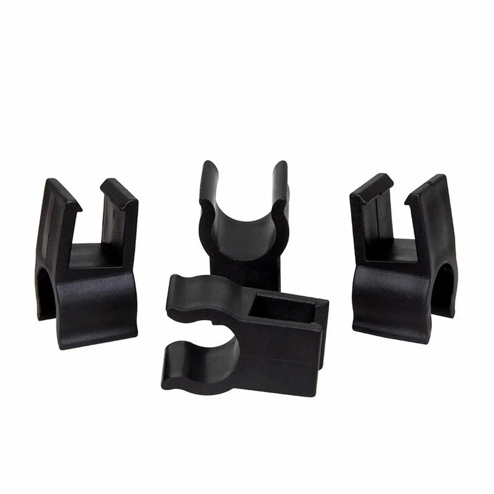 Heavy Duty Plastic Cart Bracket Clamp for Outdoor Equipment Secure Mounting Clip for Camping Tabletop Setup