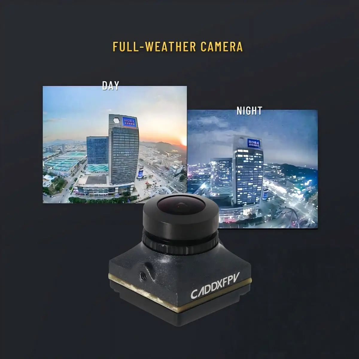 Cámara Micro FPV Caddx Ratel 2 V2 con lente conmutable de 2,1mm 16:9/4:3 NTSC/PAL 1/1,8 pulgadas Starlight para RC FPV Racing/Drone