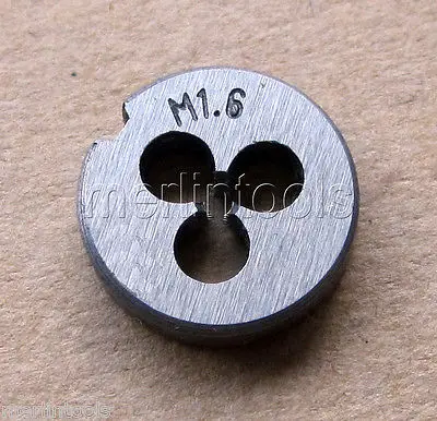 1.6mm x .35 Metric Right hand Die M1.6 x 0.35mm Pitch