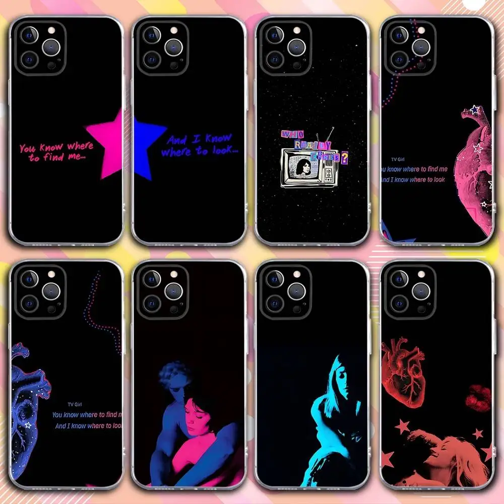 

TV Girl Album Phone Case For iPhone 17,16,15,14,13,12,11 Pro,Max,Plus,X,XS,XR,SE4,E Mini Transparent Soft Cover