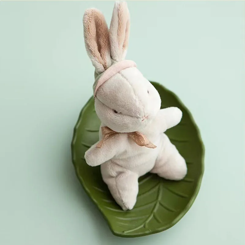 Kawaii Bunny Plushies with Colorbox Cute Handmad Rabbit Stuffed Toys For Newborn Baby Soft Bunny Dolls Gift For Easter Christmas