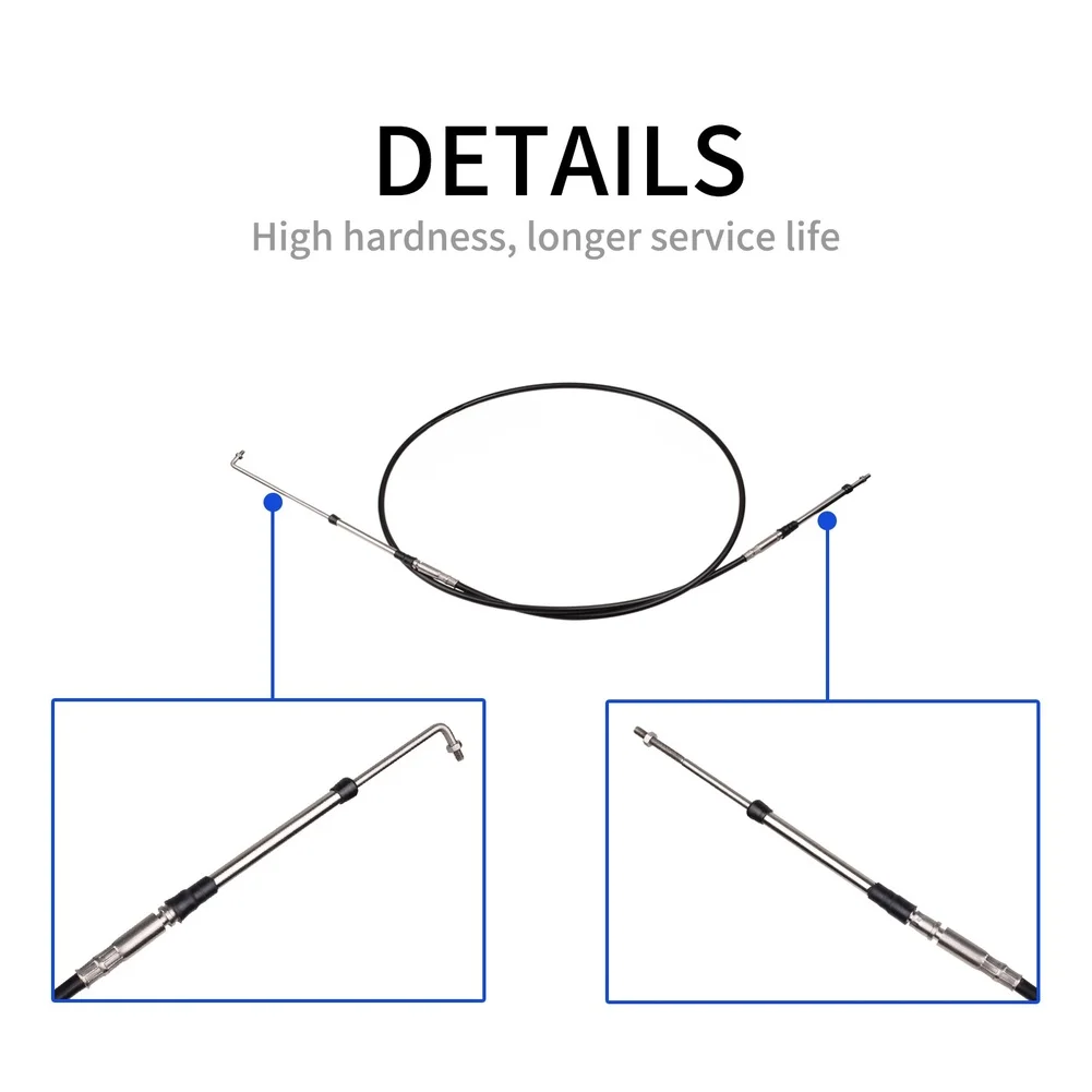 Control Cable PWC Reverse Cable As Shown Reverse Cable Easy Installation Practical Design Compatible With OE Metal Construction