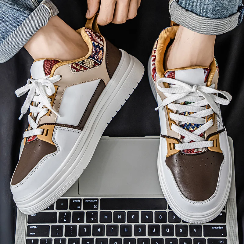 

Удобные креативные износостойкие повседневные спортивные удобные нескользящие мужские туфли на толстой подошве, увеличивающие рост