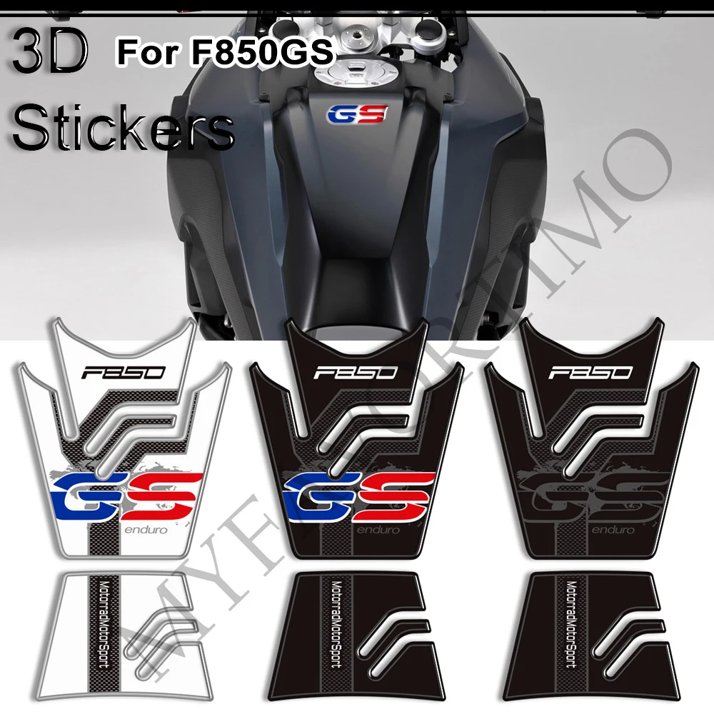 For BMW F850 F 850 GS 2019-2023 Motorcycle Stickers Decals Protection Tank Pad Grips Gas Fuel Oil Kit Knee F850GS Accessories