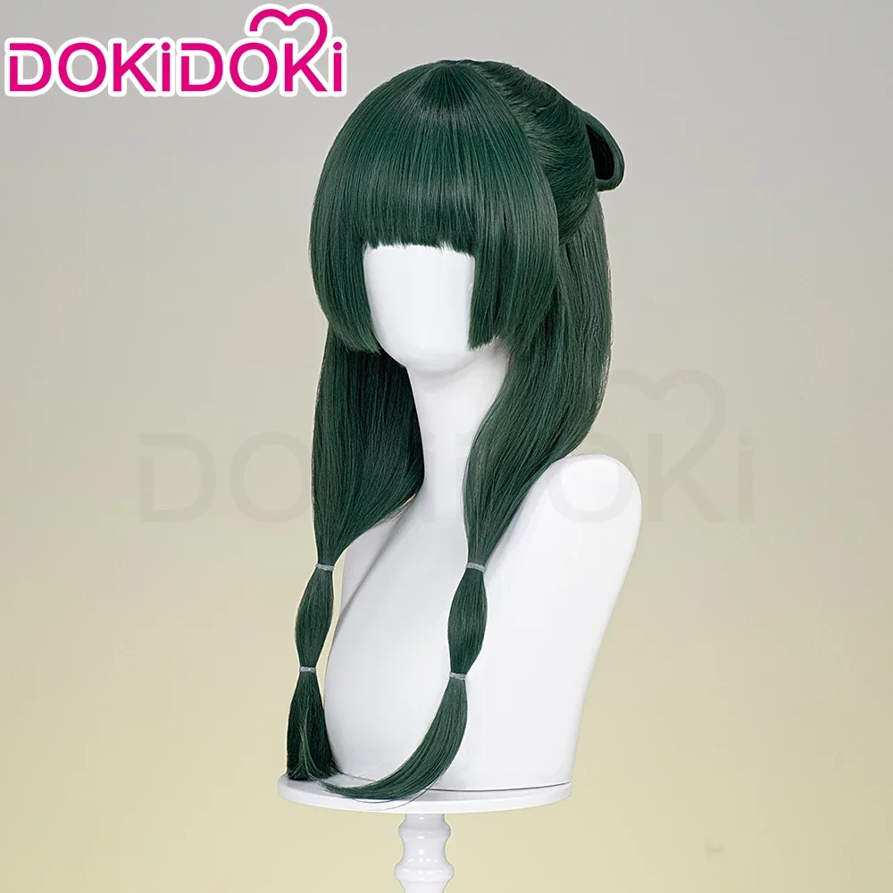 IN STOCK Maomao Wig Anime The Apothecary Diaries DokiDoki Women Cute Blackish Green Long Hair Mao Mao Wig Tail Ears Free Cap