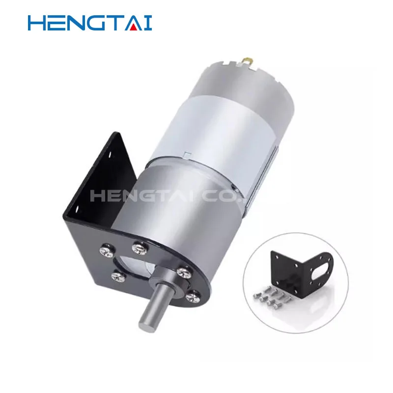 JGB37-545 High Torque Gear Motor All Metal Gear Box DC 12V 24V  Electric Motor 8/12/23/37/47/70/110/200/330/625/1000RPM