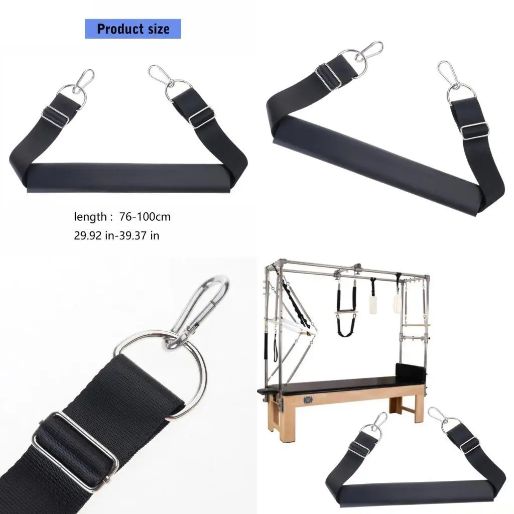 M5TC Multifunctional Pilates Foot Strap with Cadillacs Bed for Core Training Enhancing Body Flexibility and Control