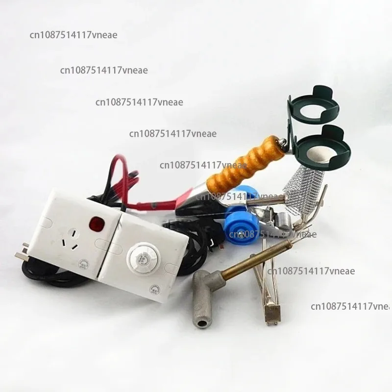 Macchina per impiallacciatura manuale portatile per la lavorazione del legno Linea di giunzione per impiallacciatura Macchina per impiallacciatura industriale a doppia testa a doppia filo